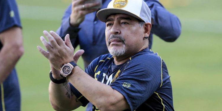 Maradona took the coaching job at Dorados, who are based in the western state of Sinaloa, in September 2018.