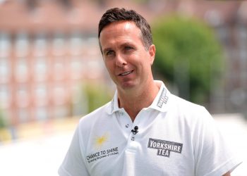 Michael Vaughan. File pic