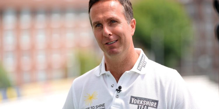 Michael Vaughan. File pic