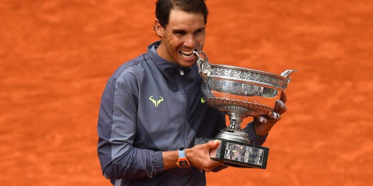 The Spaniard has won the French Open 12 times.