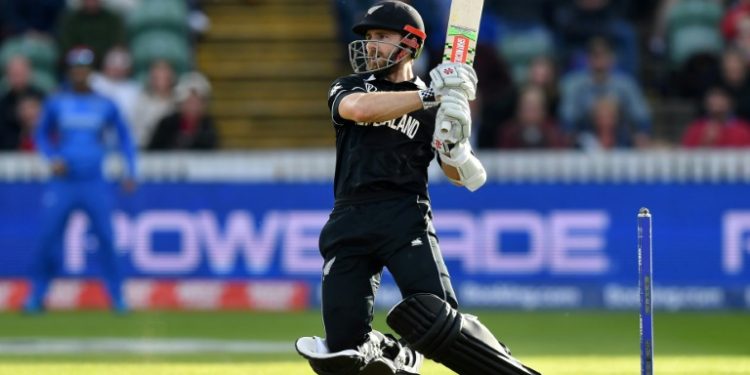 Kane Williamson led by example as the New Zealand captain's 79 not out guided his side to a seven-wicket win over Afghanistan that maintained their 100 percent start to the World Cup Saturday (AFP)