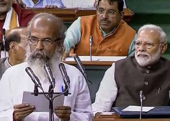 Speaking on the Motion of Thanks on the President's address, Sarangi sang praises of Narendra Modi terming him a rare statesman amidst protests from the opposition. (Representational image)