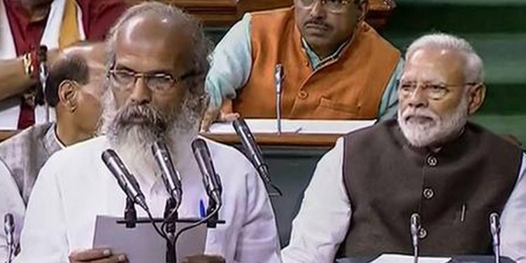 Speaking on the Motion of Thanks on the President's address, Sarangi sang praises of Narendra Modi terming him a rare statesman amidst protests from the opposition. (Representational image)
