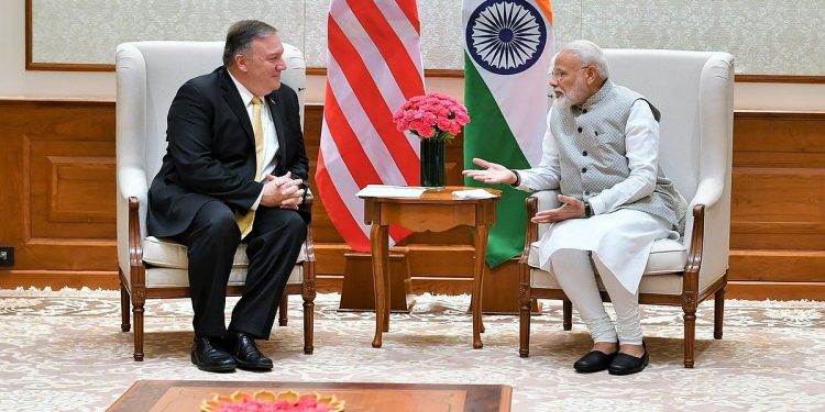 Pompeo's talks here will be the first high-level interaction between the two countries after return of the Modi government to power last month.