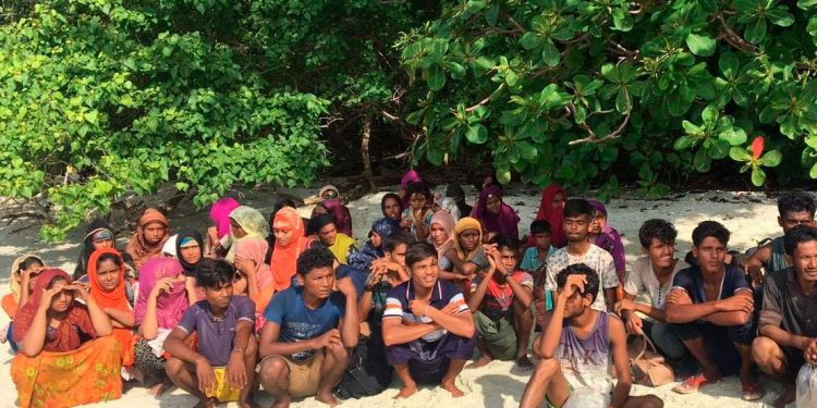 The boat was discovered early Tuesday in the Tarutao Marine National Park in southern Thailand, some 400 kilometres (250 miles) from the border of Myanmar.