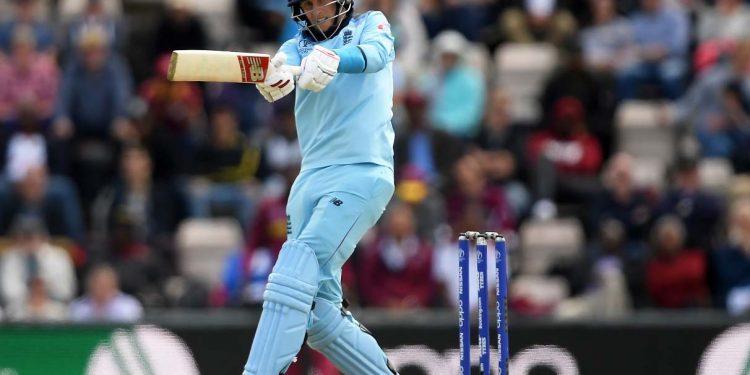 England's Joe Root pulls en route to his 100 against the West Indies, Friday