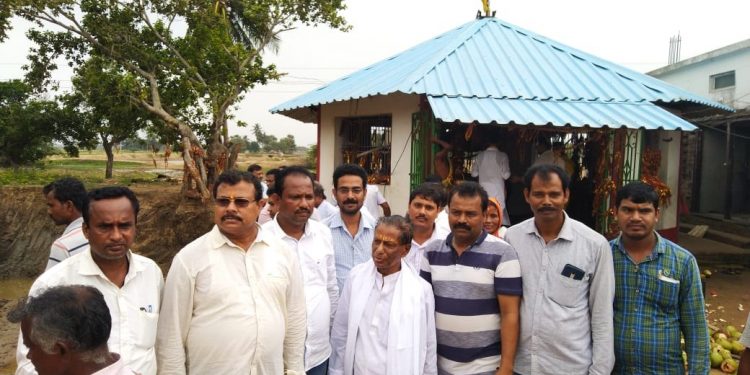 Bhusandheswar temple’s reconstruction begins