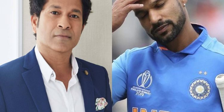 Sachin Tendulkar encourages Shikhar Dhawan to come back strong post injury