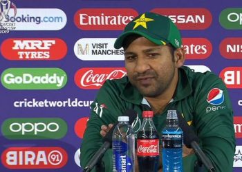 The soft-spoken Pakistan captain was literally hounded by his country's media with a host of uncomfortable questions following the team's heavy defeat against India here Sunday.