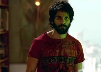 A thick and dark beard is sported by Shahid Kapoor in his forthcoming ‘Kabir Singh'.