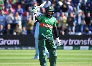 Shakib has now passed 50 in all three matches of the World Cup so far – and the promotion from number five to number three in the batting order is clearly paying dividends.