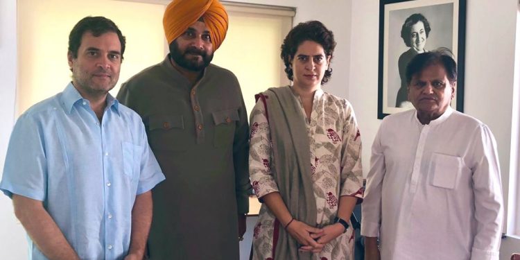 Sidhu had been camping in the national capital since Friday to have an audience with the party's top leadership.