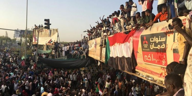 Tens of thousands of protesters were mobilised through online social media apps during the months-long campaign against the now ousted leader Omar al-Bashir.