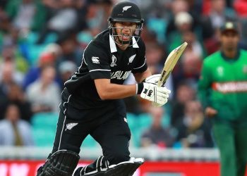 The Kiwis edged out Bangladesh by two wickets Wednesday, with Taylor hitting 82 in his team's tense chase at the Oval to record their second straight win in as any matches.