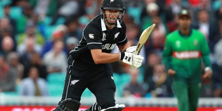 The Kiwis edged out Bangladesh by two wickets Wednesday, with Taylor hitting 82 in his team's tense chase at the Oval to record their second straight win in as any matches.