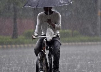 Thunderstorm and rainfall