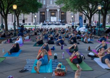The Consulate General of India in partnership with several groups is organizing several events across Texas during the week to celebrate the 5th International Day of Yoga.