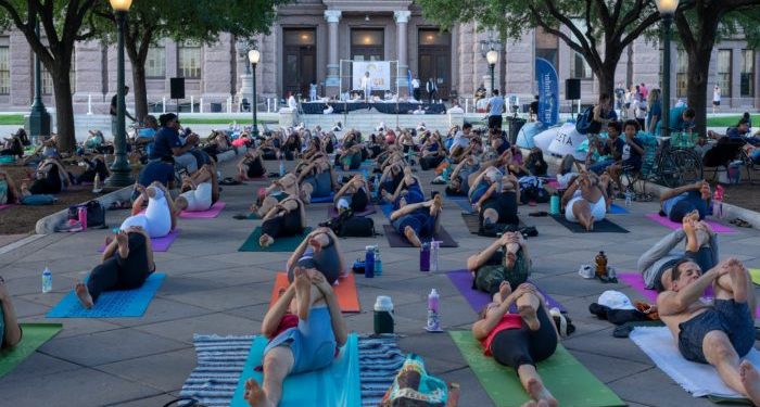 The Consulate General of India in partnership with several groups is organizing several events across Texas during the week to celebrate the 5th International Day of Yoga.