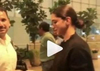 Watch Deepak’s reaction after Airport security asks her ID
