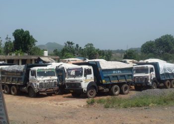 29 granite-laden trucks seized on Jajpur border