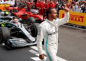Lewis Hamilton after his triumph, Sunday