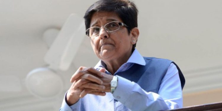 Puducherry Lt. Governor Kiran Bedi