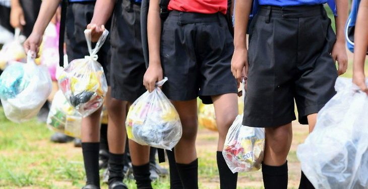 A school where parents deposit plastic wastes as school fees