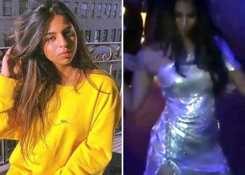 Suhana Khan rocks oversized sweatshirt