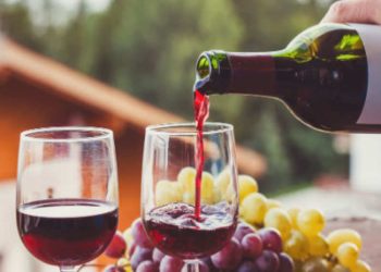 To cut depression drink Red wine