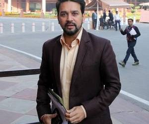 Union Minister of State for Finance and Corporate Affairs Anurag Thakur