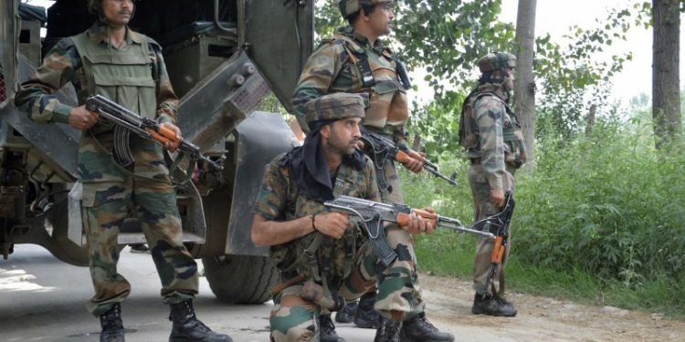 The gun battle started after security forces comprising special operations group of state police (SOG) and Rashtriya Rifles (RR) surrounded the area earlier in the day. (representational image)