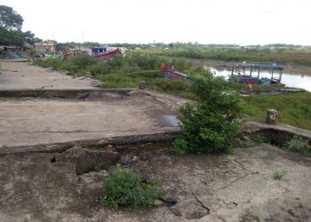 Basudevpur boat jetties in bad shape