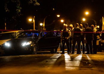 Seven people were shot Friday before midnight, including two victims who were pronounced dead after they were taken to hospital.