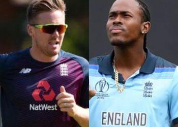 Jason Roy (L) and Jofra Archer