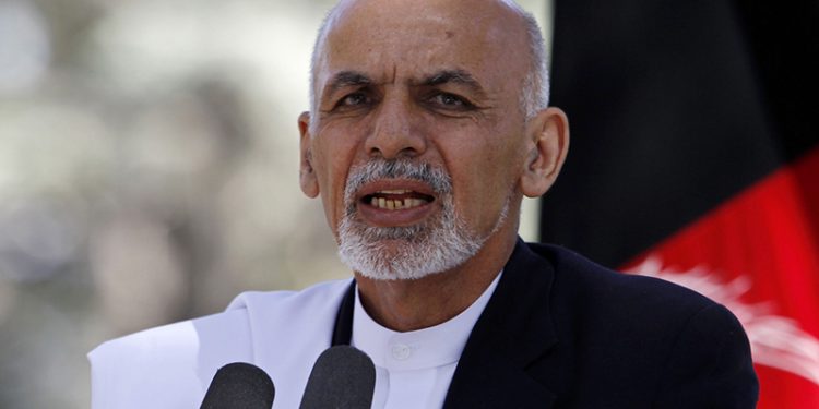 Incumbent President Mohammad Ashraf Ghani