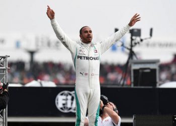 The defending World Champion clocked 1:11.767 to take his 87th pole, ahead of Red Bull's Max Verstappen (1:12.113) and Mercedes teammate Valtteri Bottas (1:12.129) Saturday.
