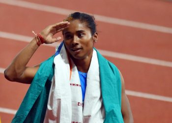 Hima Das. File pic