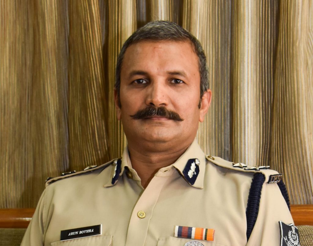 Crime Branch IG Arun Bothra new CRUT MD - OrissaPOST