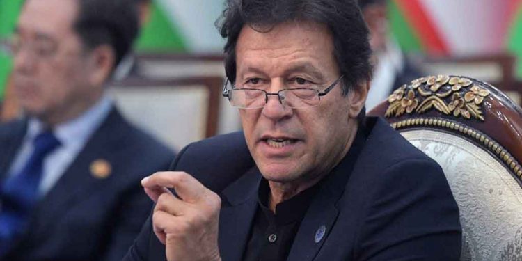 Pakistan Prime Minister Imran Khan.