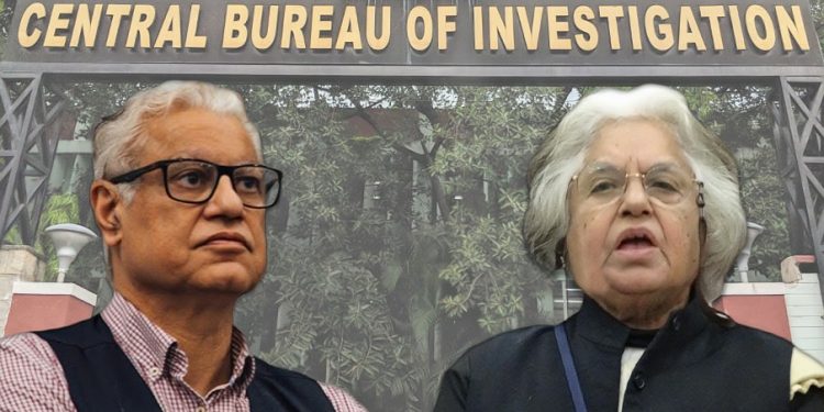 Anand Grover (L) and Indira Jaising