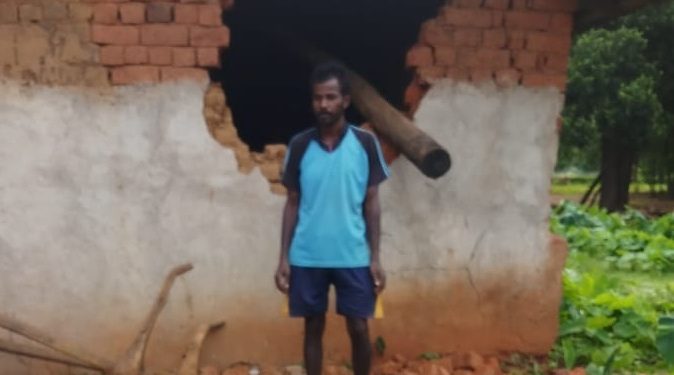 Tusker destroys house, kills man in Keonjhar district