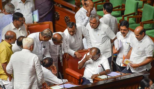 As decided by the House Business Advisory Committee Monday and scheduled, Speaker K.R. Ramesh Kumar directed the Chief Minister to move the motion for debate and floor test later.