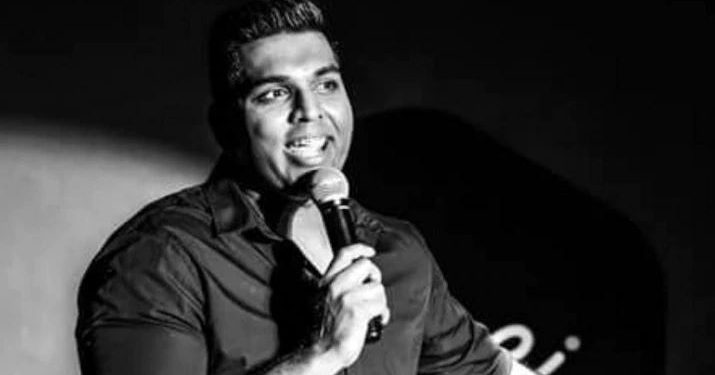 Manjunath Naidu, 36, suffered a cardiac arrest while performing his routine on stage Friday.