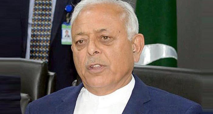 Pakistan civil aviation minister Ghulam Sarwar Khan