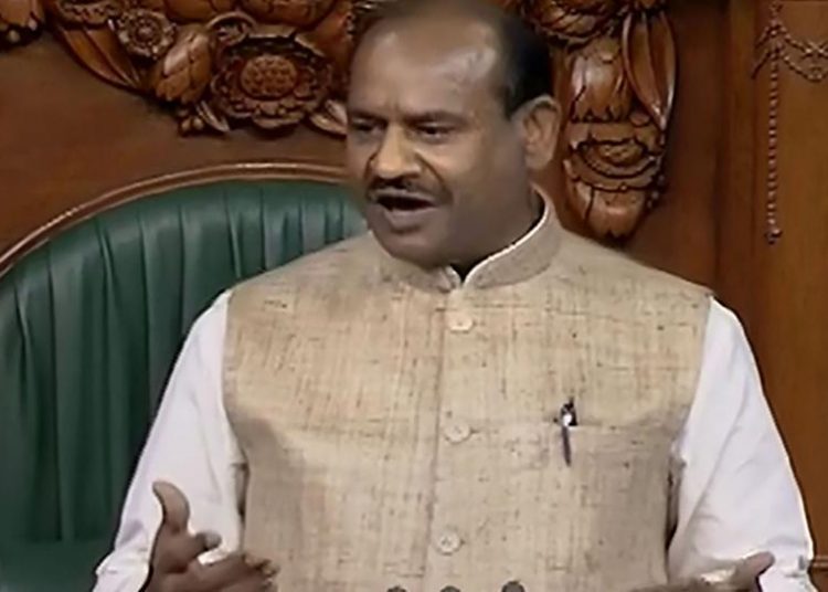 Lok Sabha Speaker Om Birla