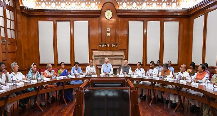 Narendra Modi Cabinet meeting