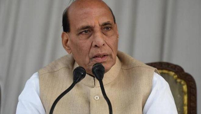 Union Defence Minister Rajnath Singh