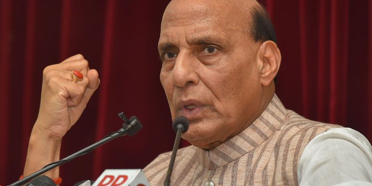 Defence Minister Rajnath Singh