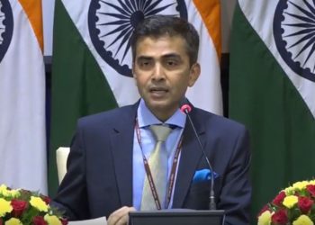 MEA spokesperson Raveesh Kumar