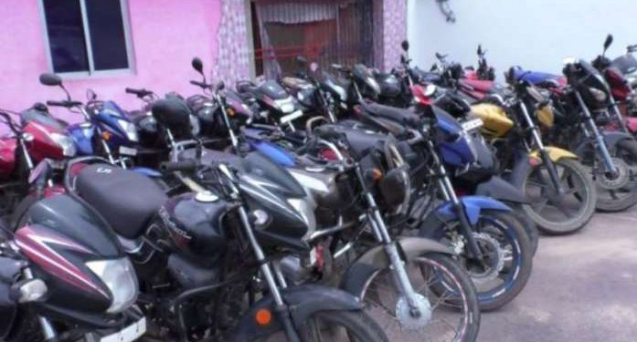 8 held, 23 bikes recovered